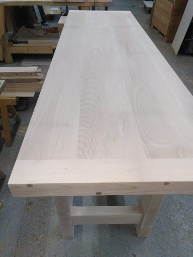 plateau établi en hêtre